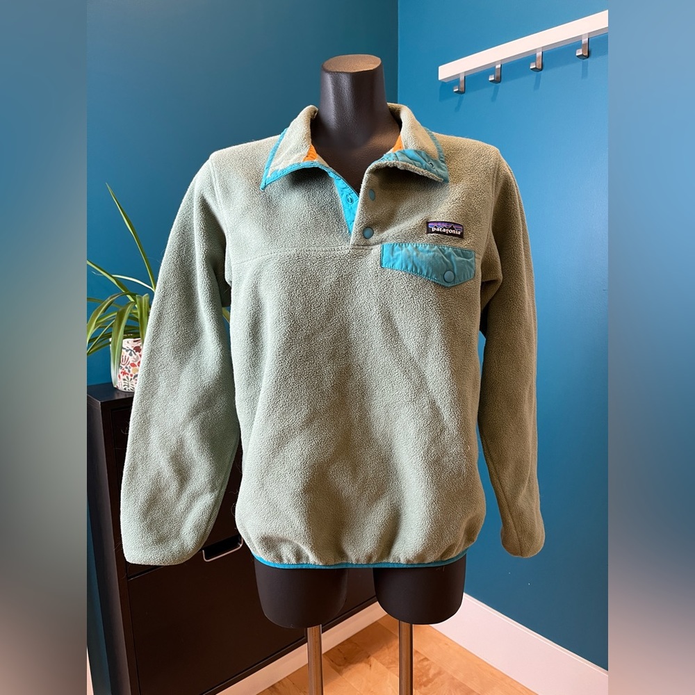 Patagonia synchilla jacket green